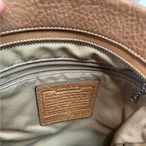 Coach Brown Leather Men's Bag